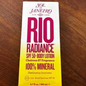 Sol de Janeiro Rio Radiance Body Lotion SPF 50, 200 ML, 6.7 Fl Oz New! Exp:06/26